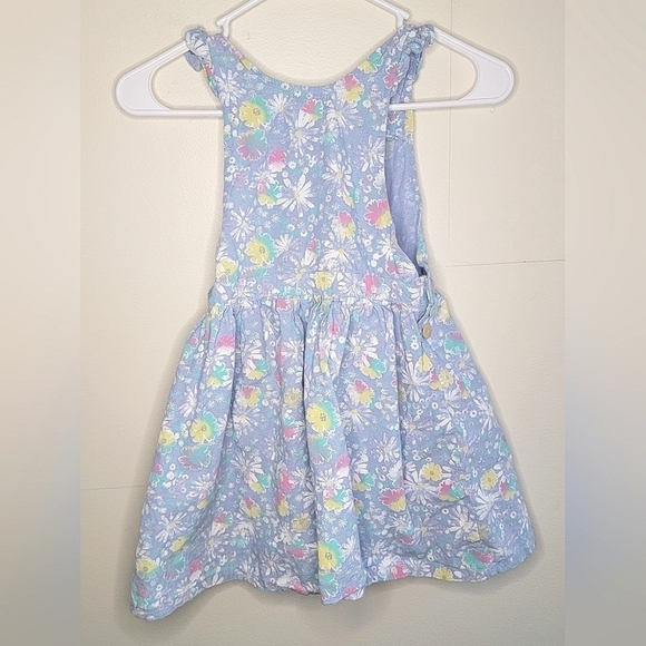 Nanette Lepore Girls 100% Cotton Floral Dress, Size 6X - Picture 3 of 6